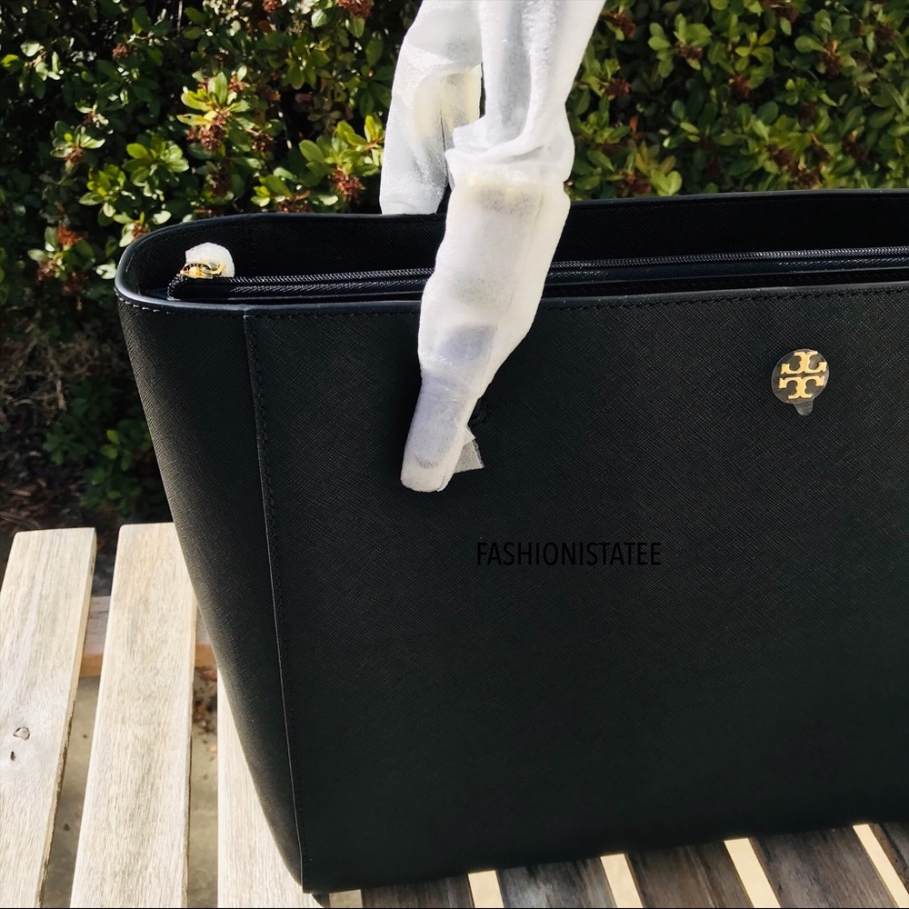 new Emerson Buckle tote tory burch large Black 001 - Picture 3 of 8